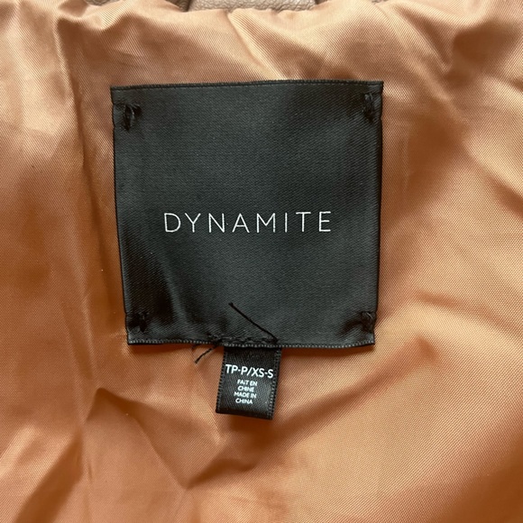 Dynamite Vegan Leather Super Puff Vest - Picture 5 of 7